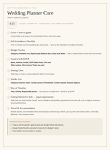 Wedding Planner Core — Digital Wedding Planner for Getting Married in Italy | PDF + Editable Canva Template