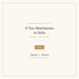 Wedding Planner Core — Planner Matrimonio Digitale per Sposarsi in Italia | PDF + Template Canva Editabile