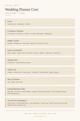 Wedding Planner Core — Digital Wedding Planner for Getting Married in Italy | PDF + Editable Canva Template
