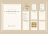 Wedding Planner Core — Digital Wedding Planner for Getting Married in Italy | PDF + Editable Canva Template